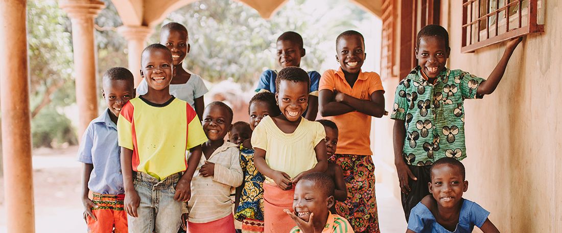A group of children in Togo