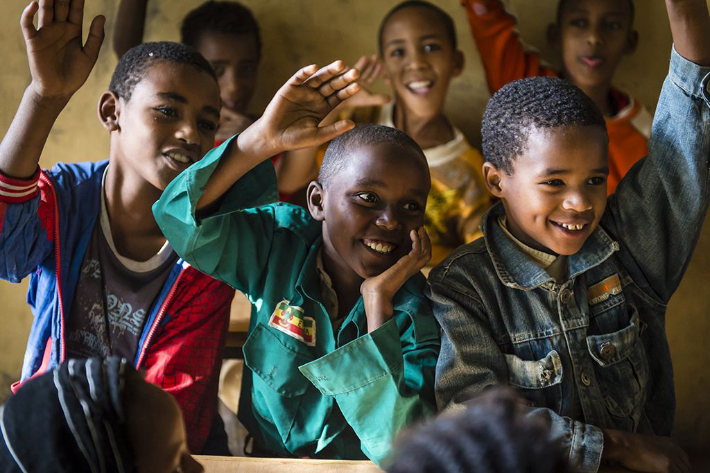 classroom in Ethiopia