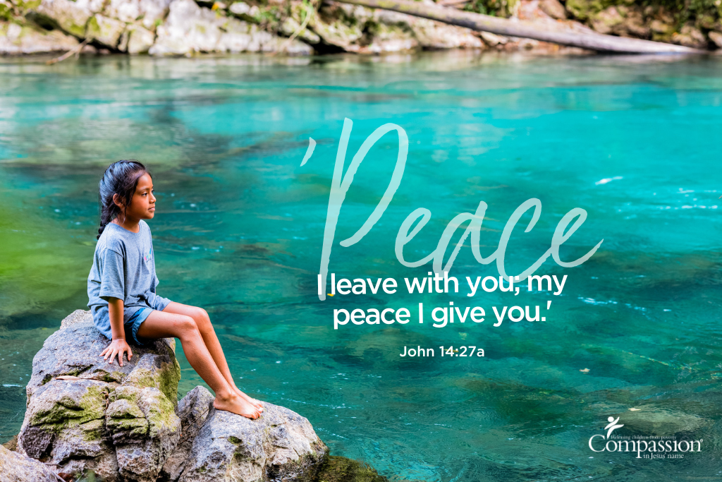 Bible verses about peace from John 14 v 27 peace I leave with you
