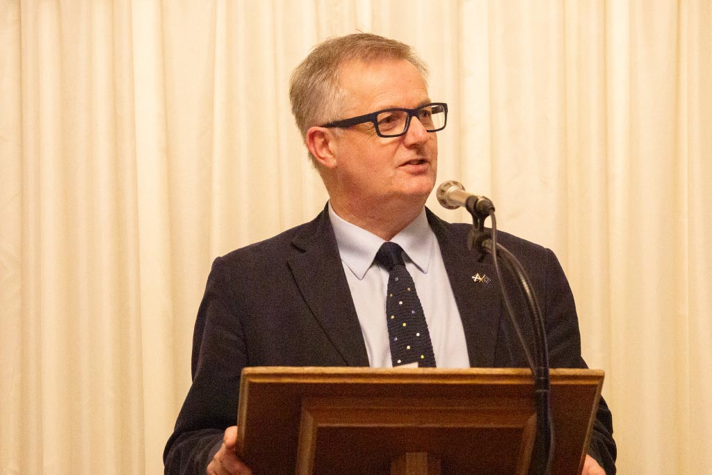 Brendan-O'Hara speaking in parliament
