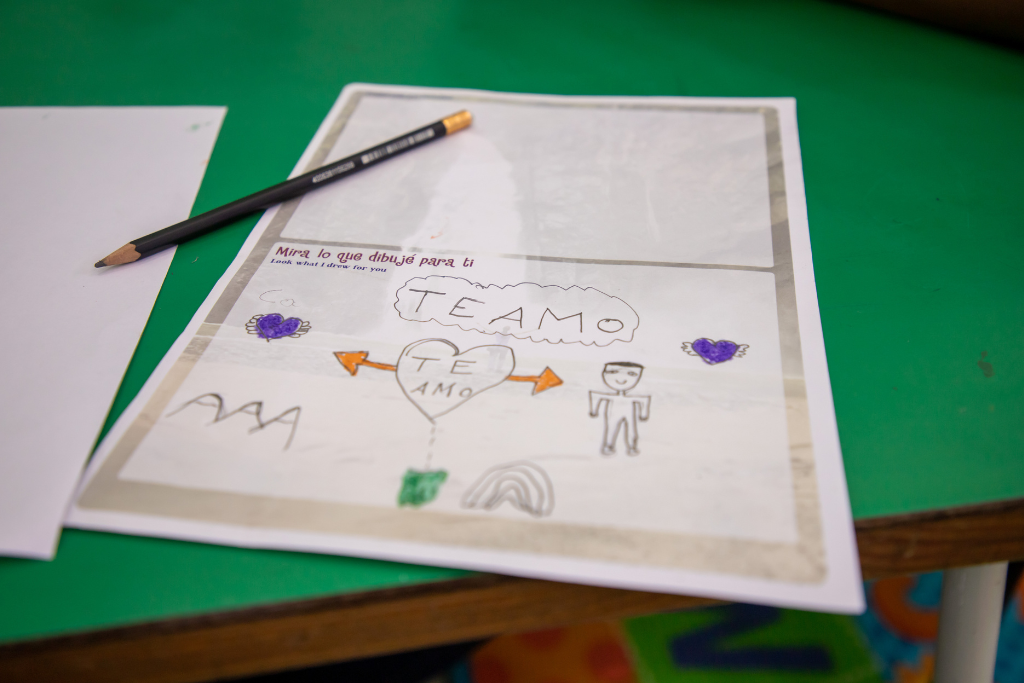 Drawings can be a helpful way for children to express themselves